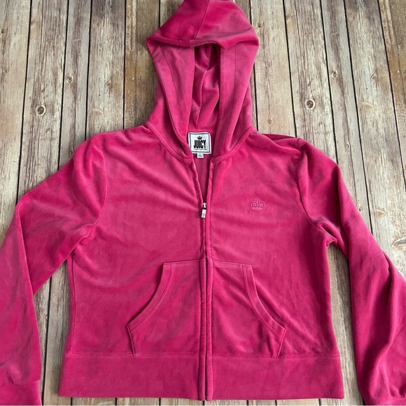 Juicy by Juicy Couture Velour Jacket | Size L - Picture 3 of 7